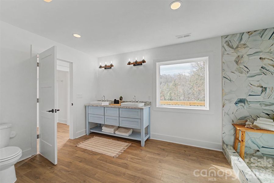 Furnished interior view inside a new home in , Tuckasegee (Image 15).
