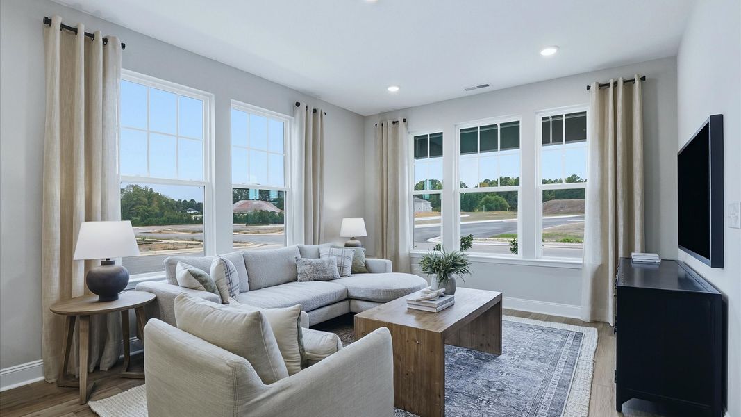 Representative furnished interior of a home built from the Winchester by DRB Homes in Mason Grove, Franklinton (Image 22).