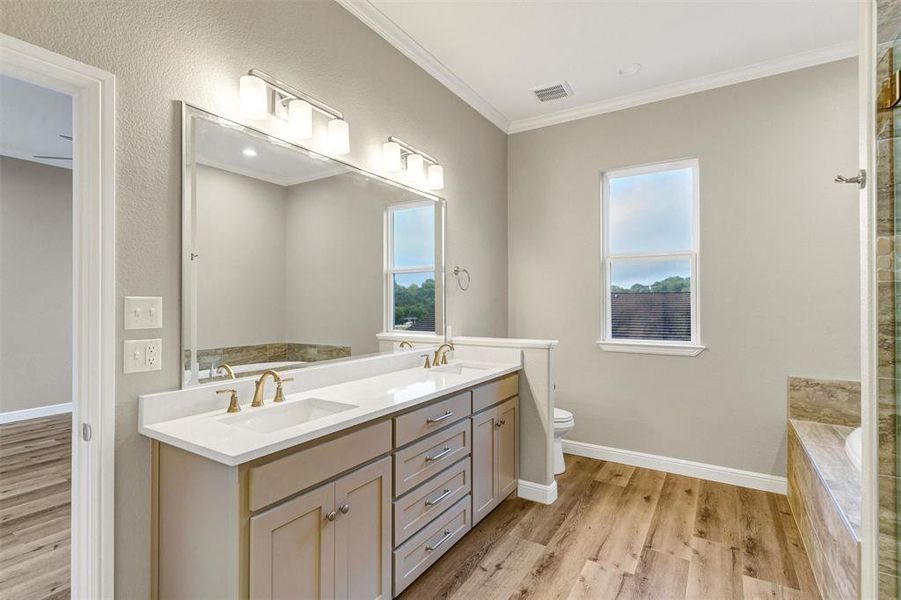 Furnished interior view inside a new home in , Granbury (Image 12). Furnished interior view inside a new home in , Granbury (Image 12).