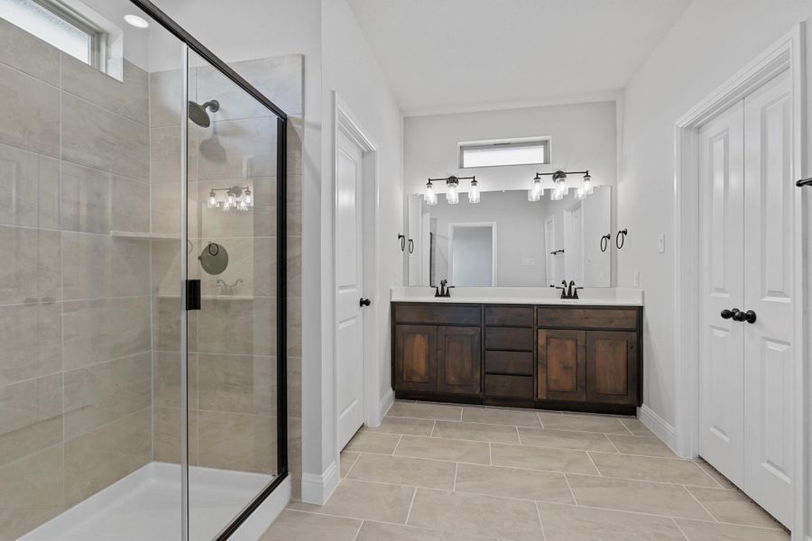 Primary Bath - Sample Picture of Same Floorplan - Elevation, Finishes and Availability could differ.