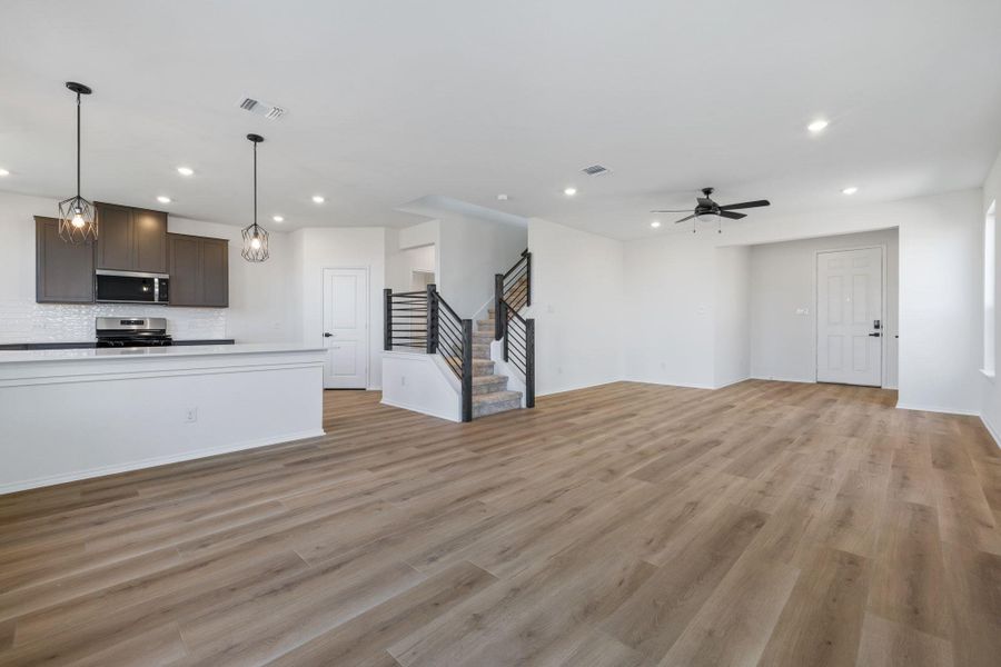 Spacious, unfurnished interior of a new home in Salerno - Heritage Collection, Round Rock (Image 23).