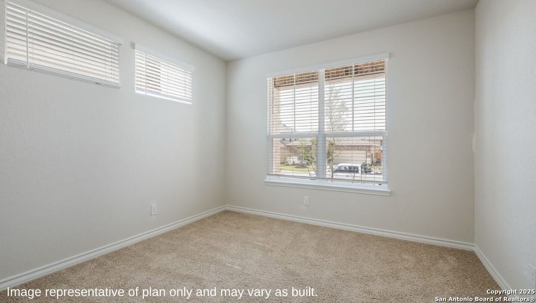 Spacious, unfurnished interior of a new home in Riverstone at Westpointe, San Antonio (Image 14).