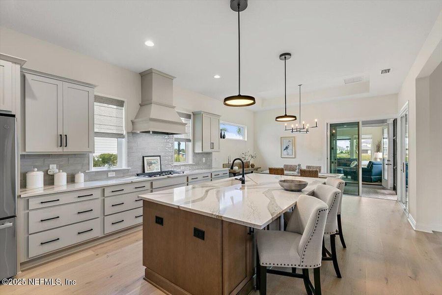 Furnished interior view inside a new home in Marshes of Madeira, St. Augustine (Image 22). Furnished interior view inside a new home in Marshes of Madeira, St. Augustine (Image 22).