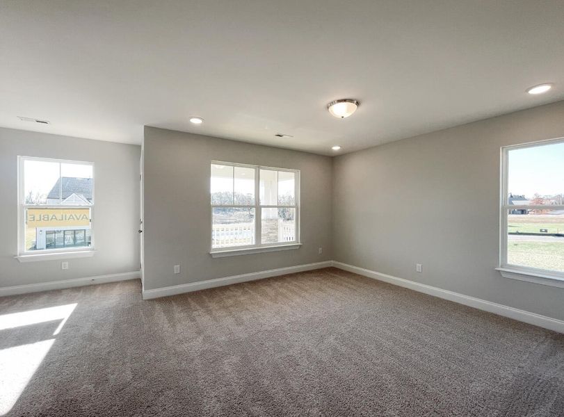 Spacious, unfurnished interior of a new home in Founders Club, Moore (Image 18).