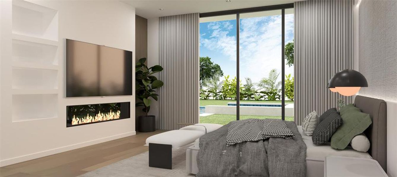 Furnished interior view inside a new home in , Heath (Image 5). Furnished interior view inside a new home in , Heath (Image 5).