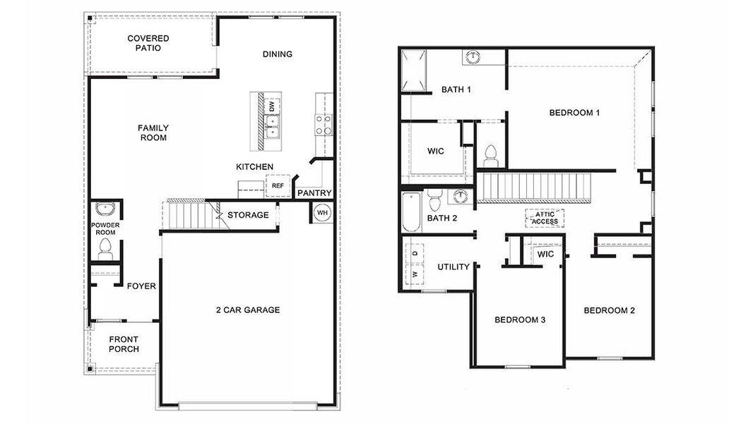 2D floor plan layout of this home in Hunters Ranch, San Antonio, TX (Image 2). 2D floor plan layout of this home in Hunters Ranch, San Antonio, TX (Image 2).