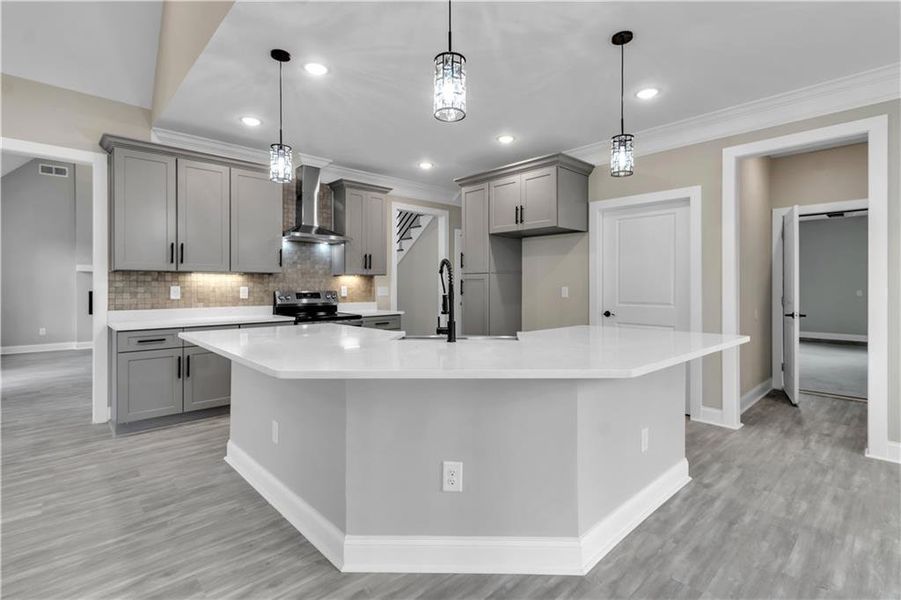 Furnished interior view inside a new home in , Jonesboro (Image 11).