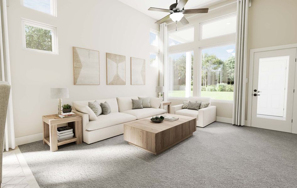 The Melford - Family Room The Melford - Family Room