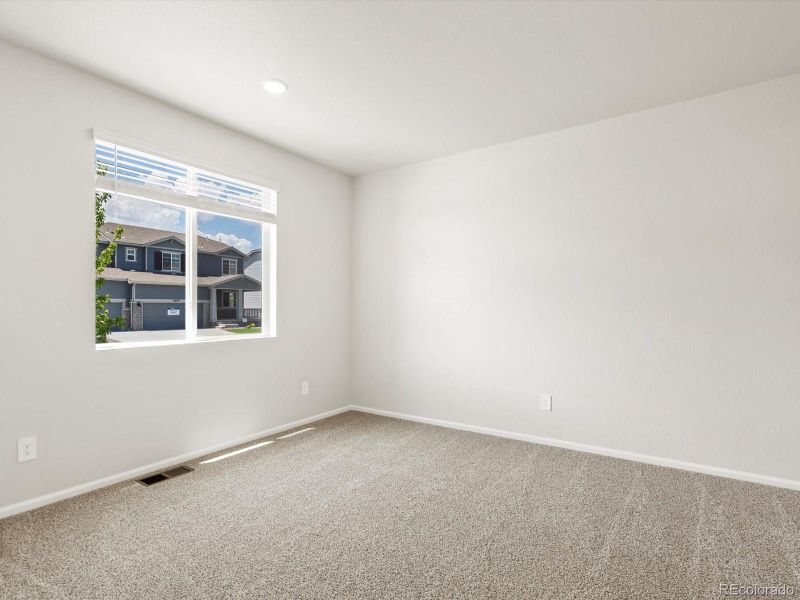 Spacious, unfurnished interior of a new home in Poudre Heights: The Lakes Collection, Windsor (Image 20).