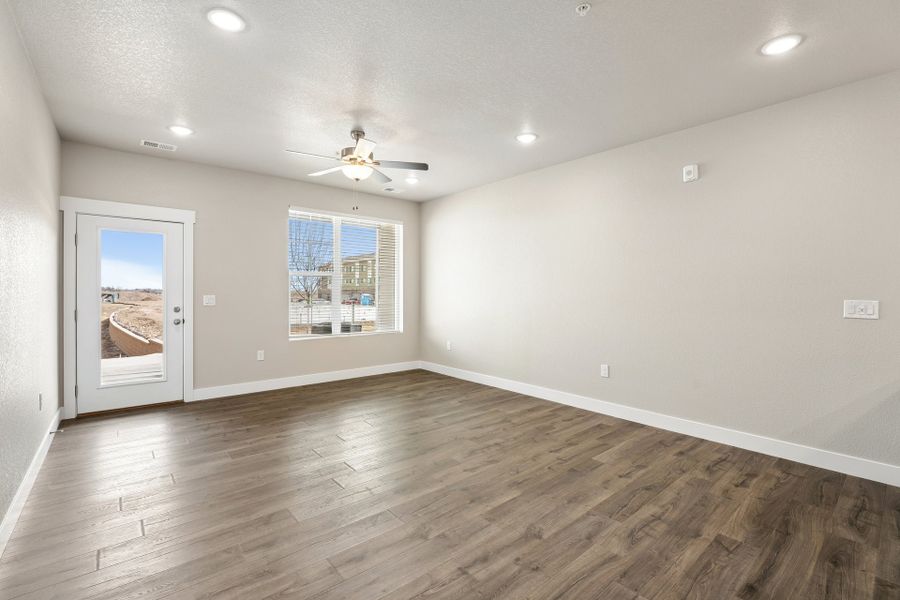 Spacious, unfurnished interior of a new home in Northfield at Old Town, Fort Collins (Image 9). Spacious, unfurnished interior of a new home in Northfield at Old Town, Fort Collins (Image 9).
