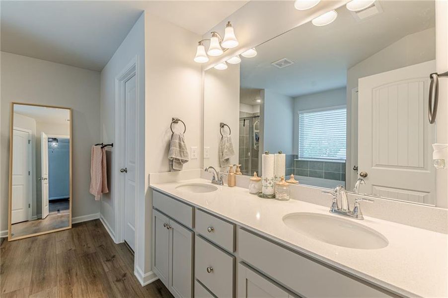 Furnished interior view inside a new home in Dixon Farm, Fayetteville (Image 23).