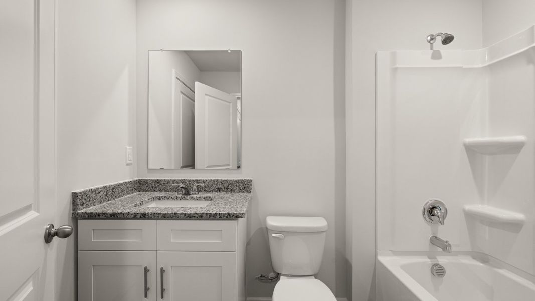 Furnished interior view inside a new home in Rushing Waters Townhomes, North Augusta (Image 11). Furnished interior view inside a new home in Rushing Waters Townhomes, North Augusta (Image 11).