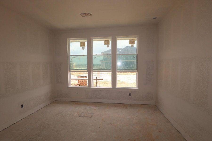In-progress construction of a new home in Dunham Pointe, Cypress, TX (Image 37).