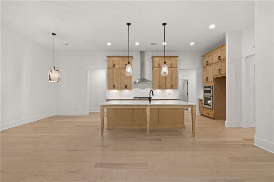 Furnished interior view inside a new home in Soleil Belmont Park, Canton (Image 9).