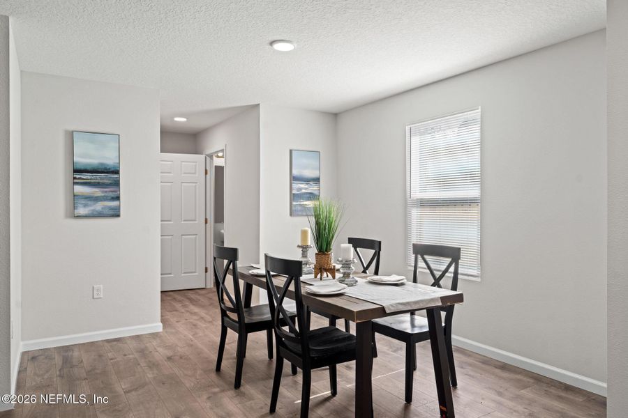 Furnished interior view inside a new home in , Jacksonville (Image 10).