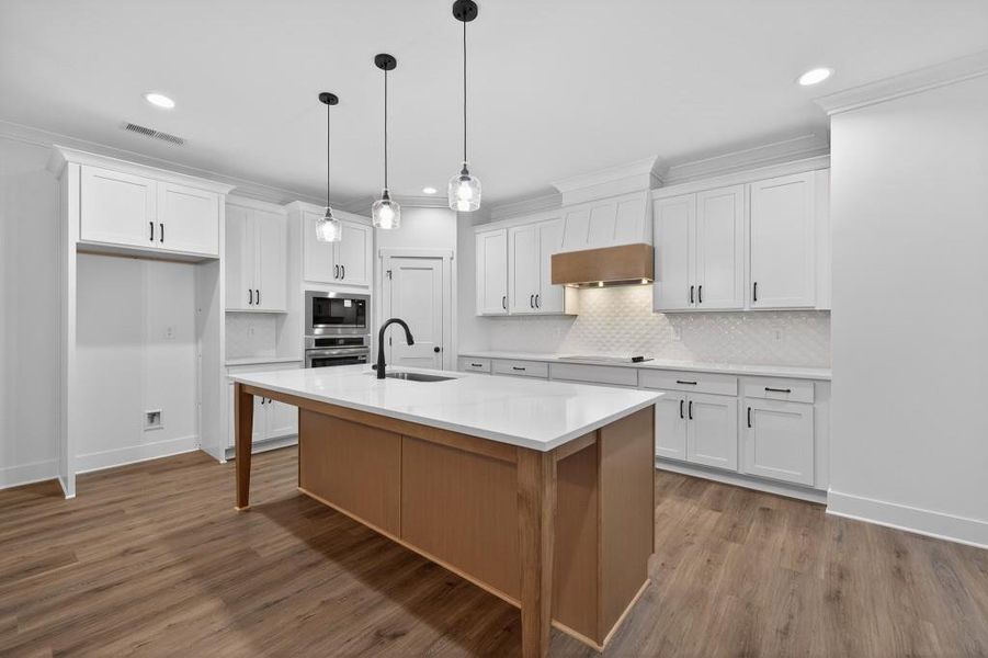 Furnished interior view inside a new home in , Statham (Image 6).