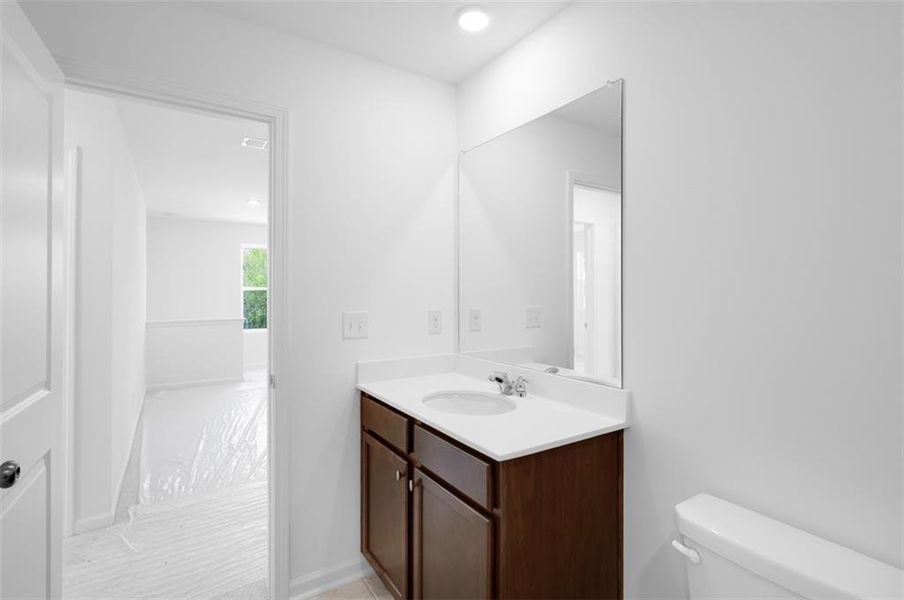 Furnished interior view inside a new home in Windance Lake, Loganville (Image 10).