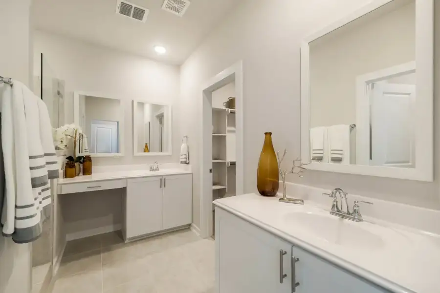 Furnished interior view inside a new home in Rose Hill, San Antonio (Image 7).