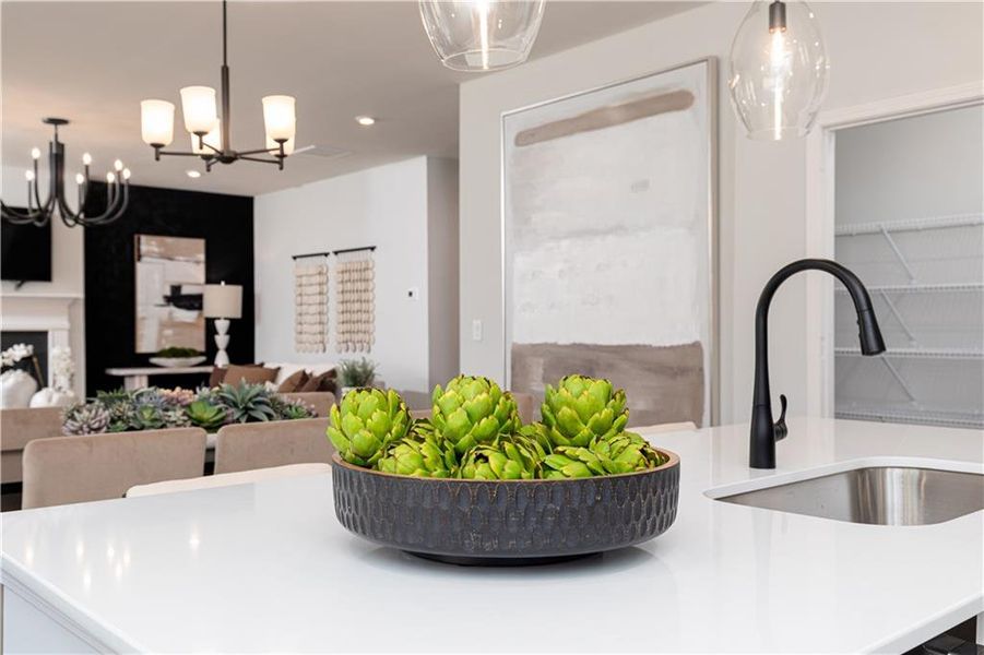 Close-up of interior finishes inside a home in , Powder Springs (Image 21).