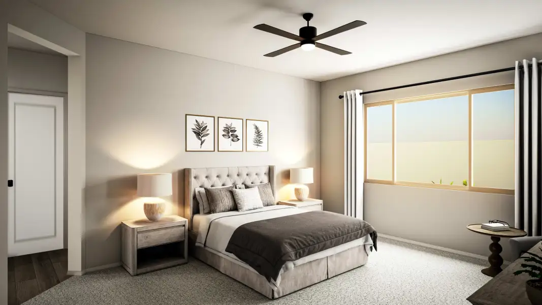 Furnished interior view inside a new home in Whispering Hills, Laveen (Image 9).