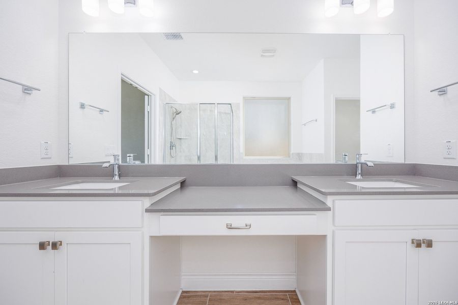 Furnished interior view inside a new home in Bison Ridge, San Antonio (Image 17).