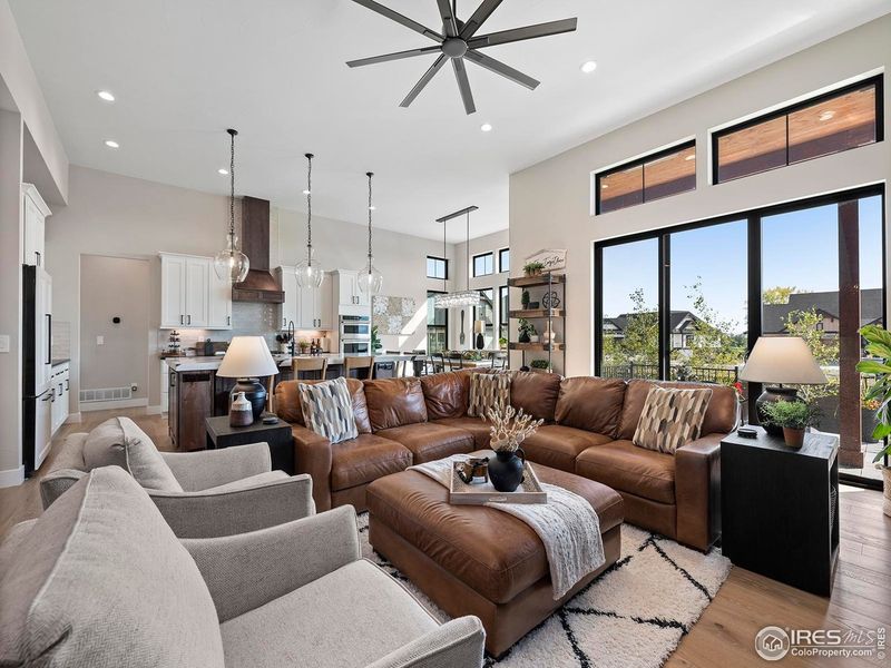 Furnished interior view inside a new home in , Berthoud (Image 10).