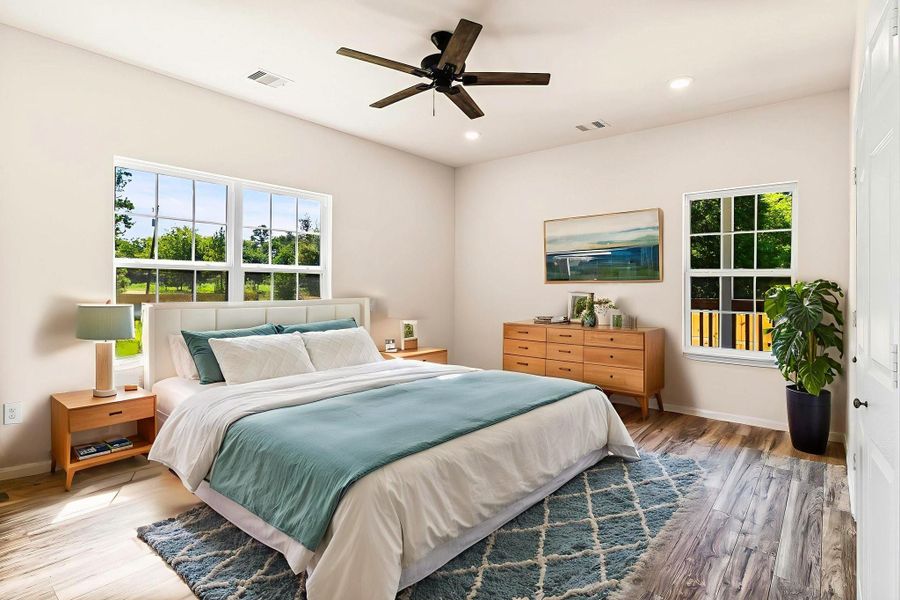 Furnished interior view inside a new home in , Livingston (Image 7). Furnished interior view inside a new home in , Livingston (Image 7).