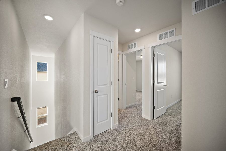 Spacious, unfurnished interior of a new home in Ridge at Lorson Ranch, Colorado Springs (Image 20).