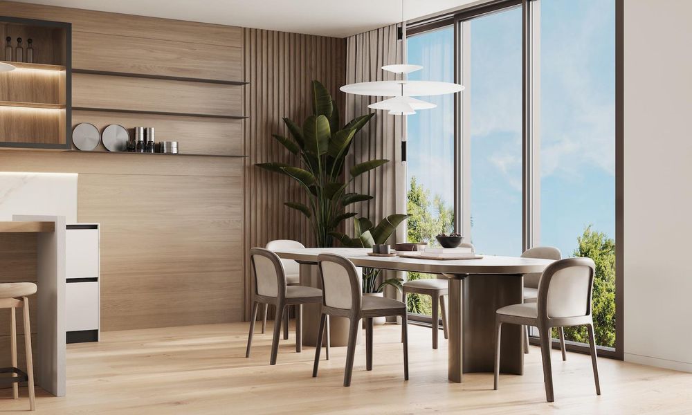 Furnished interior view inside a new home in , Fort Lauderdale (Image 13).