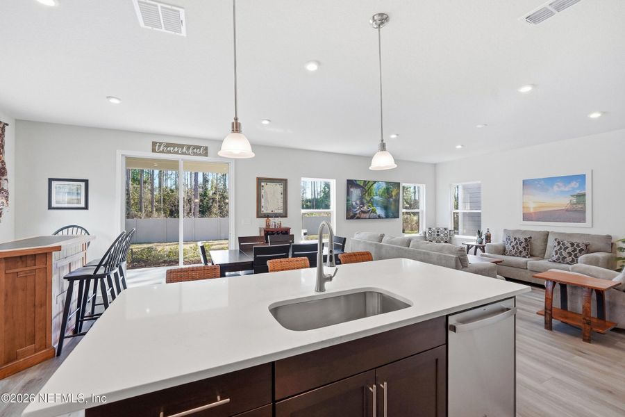Furnished interior view inside a new home in , St. Augustine (Image 10).