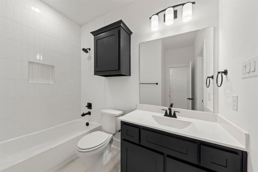 Furnished interior view inside a new home in Solterra, Mesquite (Image 7).