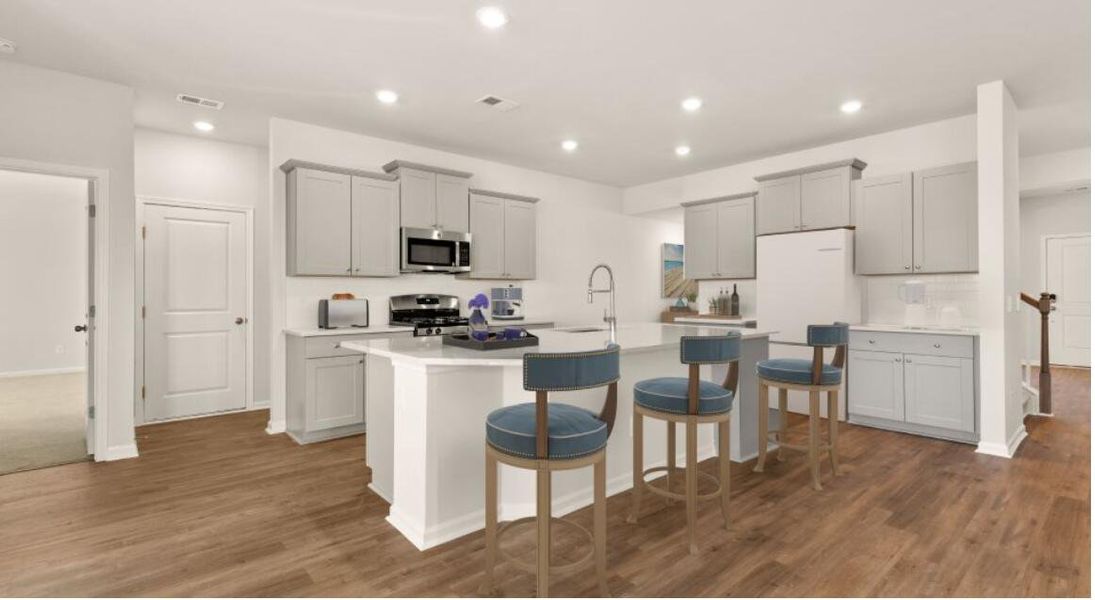 Furnished interior view inside a new home in , Summerville (Image 4).