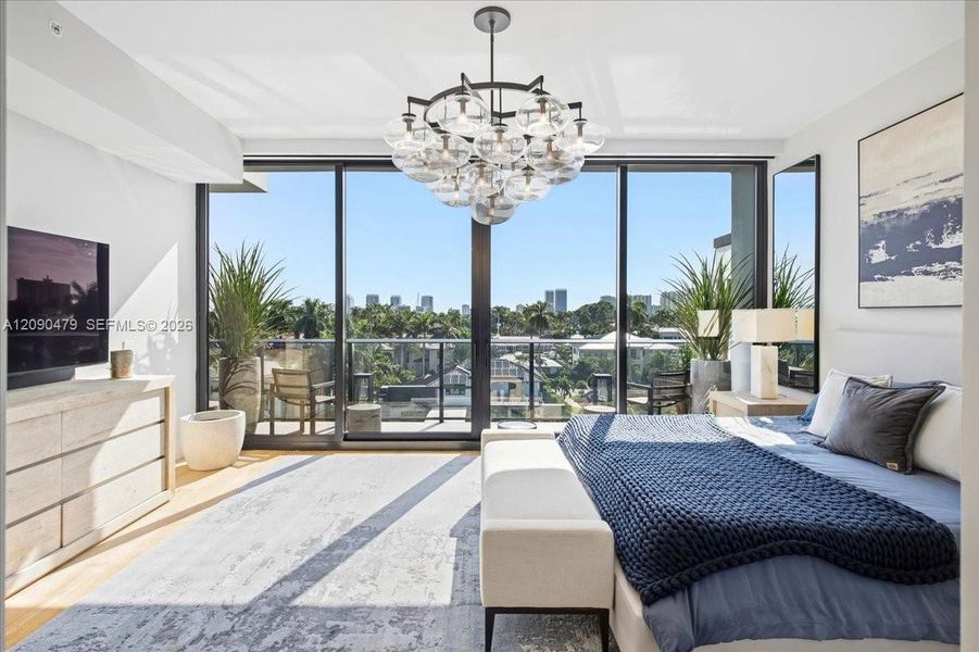 Furnished interior view inside a new home in , Fort Lauderdale (Image 38).