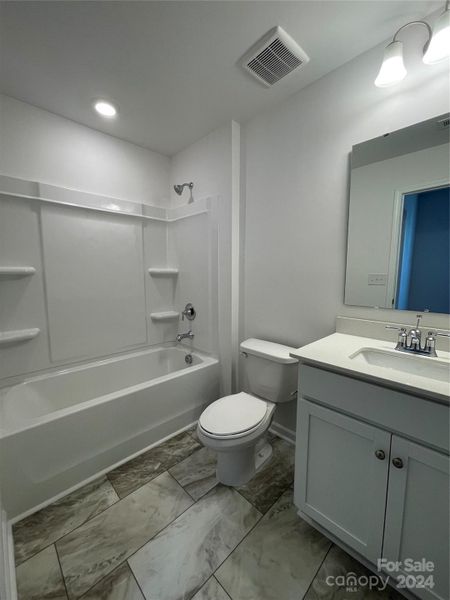 Secondary bathroom