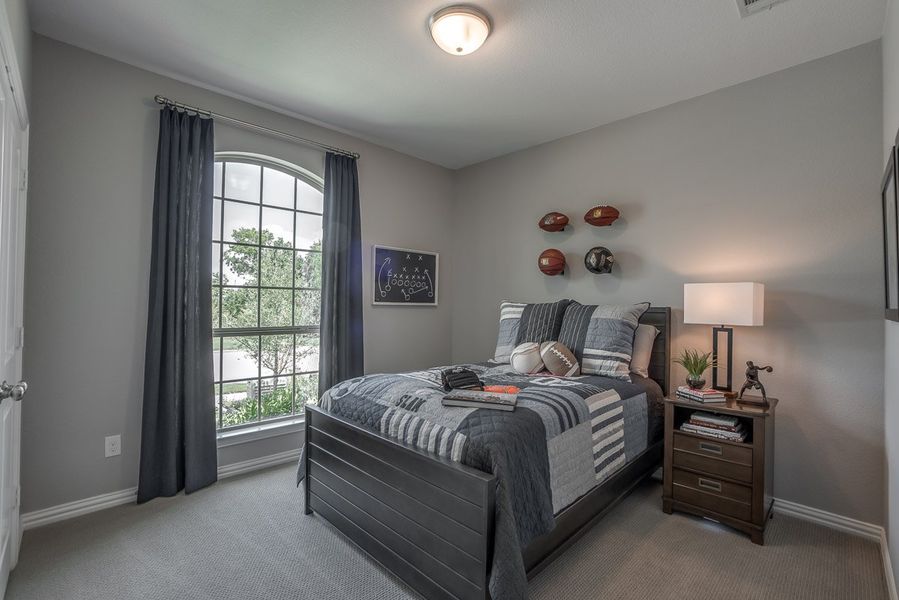 Furnished interior view inside a new home in Wildridge, Oak Point (Image 6).