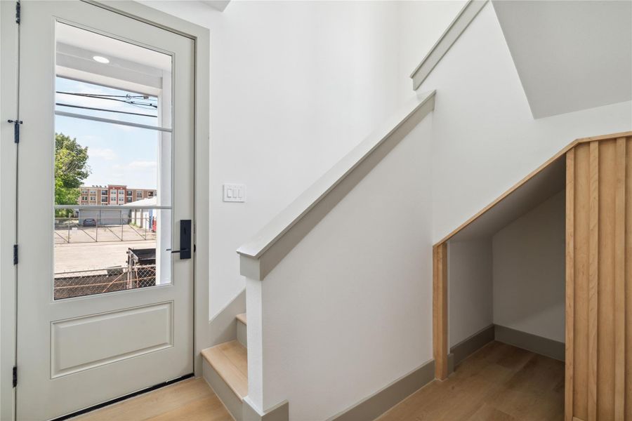 Natural light floods the space, highlighting the meticulous craftsmanship and attention to detail.