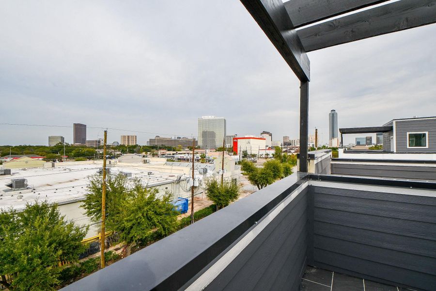 Exterior details and patio area of a home in , Houston (Image 23).