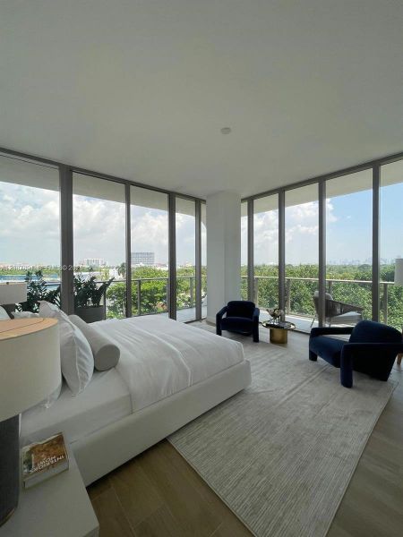 Furnished interior view inside a new home in Mr. C Residences, Miami (Image 7).