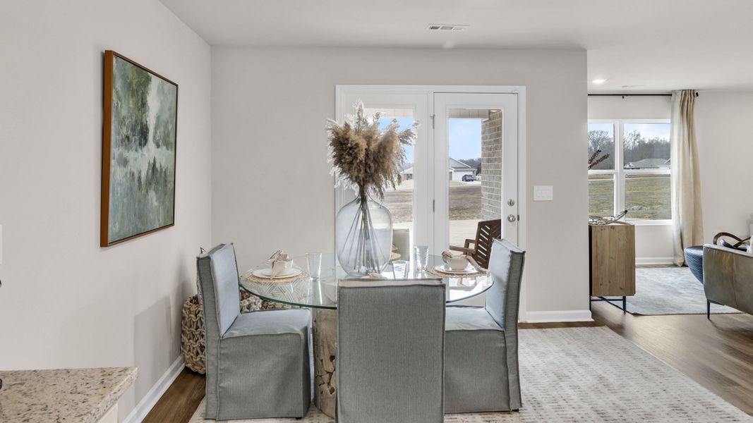 Furnished interior view inside a new home in Bailey Park, Fayetteville (Image 17).
