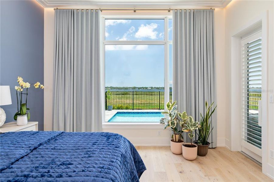 Furnished interior view inside a new home in , Palmetto (Image 50).