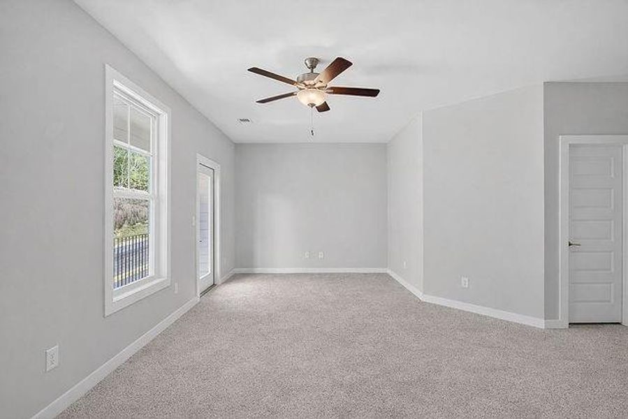 Spacious, unfurnished interior of a new home in The Park at Gainesville Township, Gainesville (Image 25). Spacious, unfurnished interior of a new home in The Park at Gainesville Township, Gainesville (Image 25).
