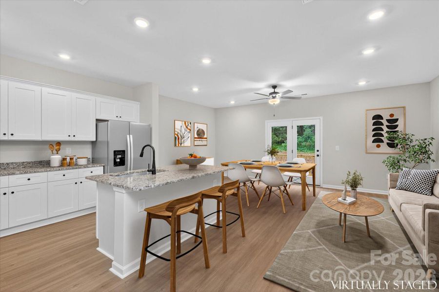 Furnished interior view inside a new home in Rhyne Court, Gastonia (Image 13).
