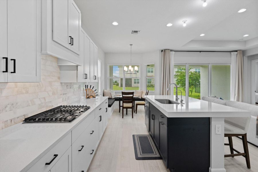 Furnished interior view inside a new home in , Westlake (Image 35).