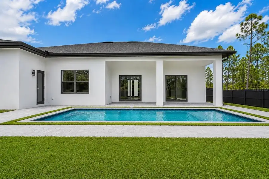 Exterior details and patio area of a home in , North Port (Image 4). Exterior details and patio area of a home in , North Port (Image 4).