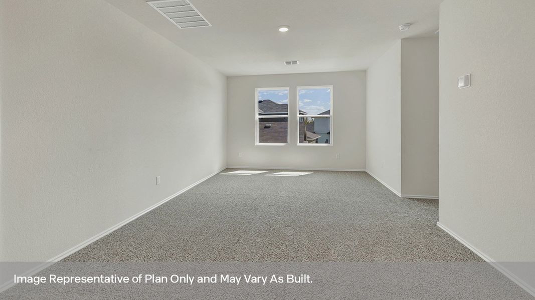 Representative unfurnished interior of a home built from the The Midland by D.R. Horton in Bollinger, Maxwell (Image 30).