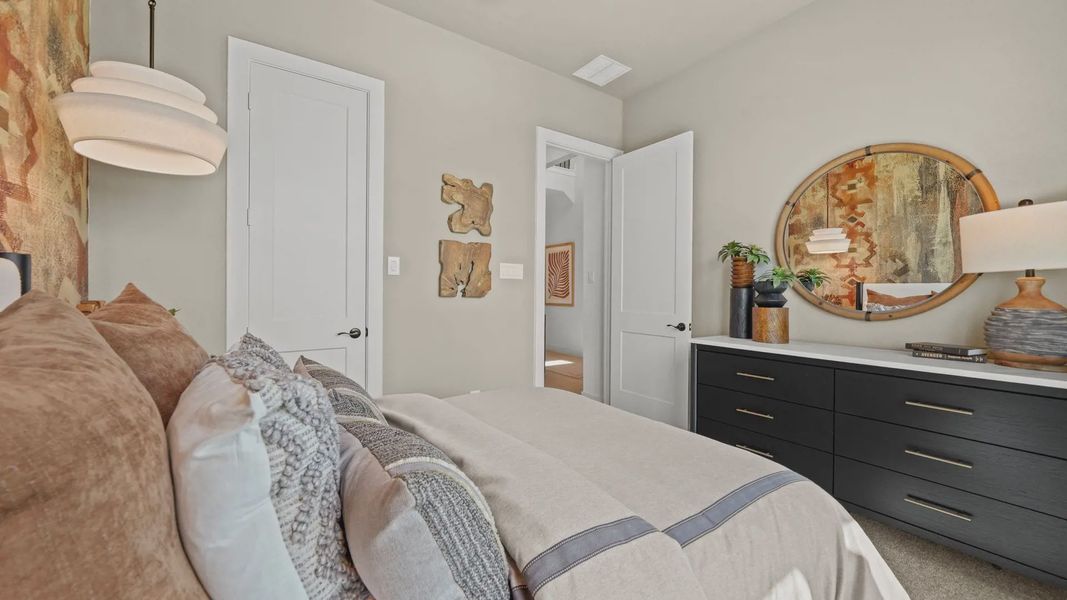 Furnished interior view inside a new home in Grange, Katy (Image 7).