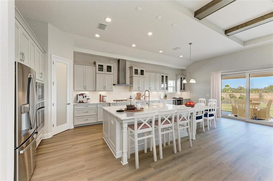 Furnished interior view inside a new home in Two Rivers, Zephyrhills (Image 4).