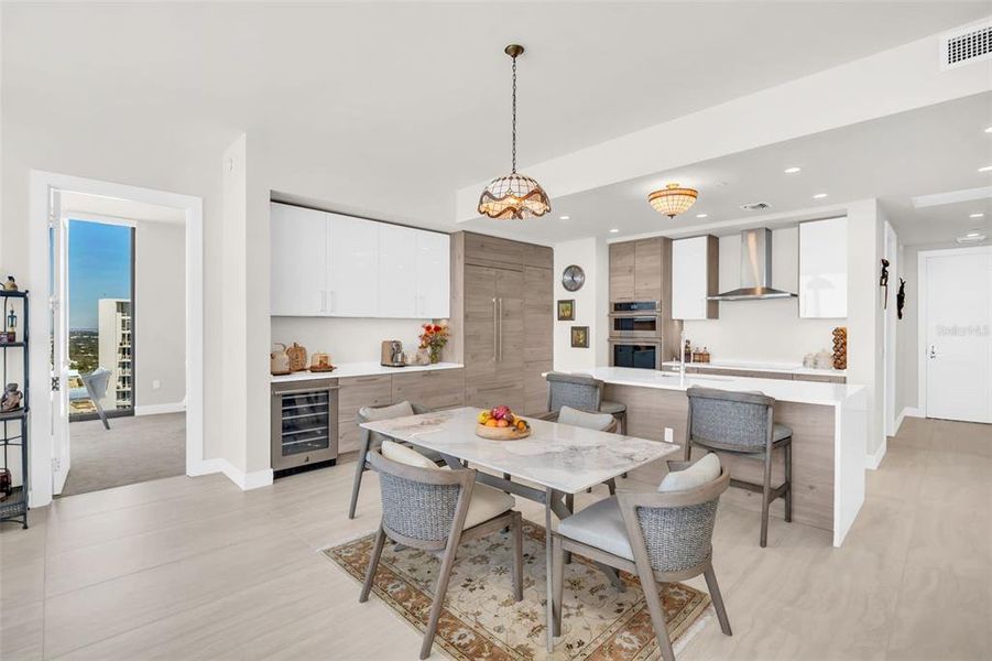 Furnished interior view inside a new home in , St. Petersburg (Image 42).