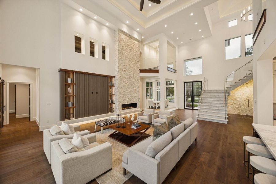 Furnished interior view inside a new home in , Houston (Image 8). Furnished interior view inside a new home in , Houston (Image 8).