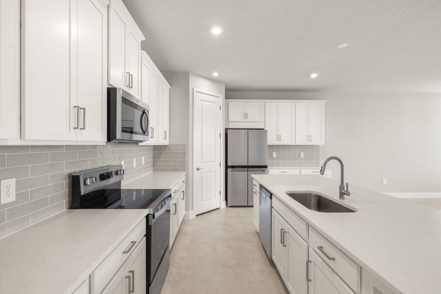 Furnished interior view inside a new home in Sunstone at Wellen Park, Venice (Image 4).